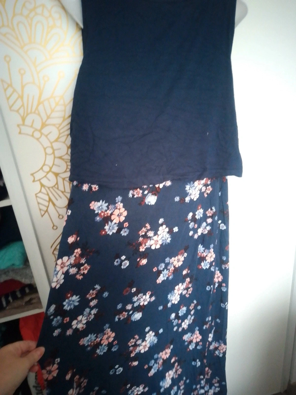 Vestido longo floral tamanho 42/44 – photo 2